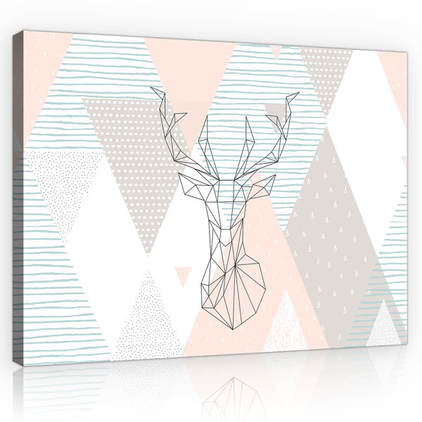 Deer  Canvas Schilderij PP11399O4