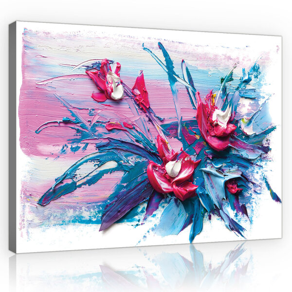 Oil flowers Canvas Schilderij PP11573O4