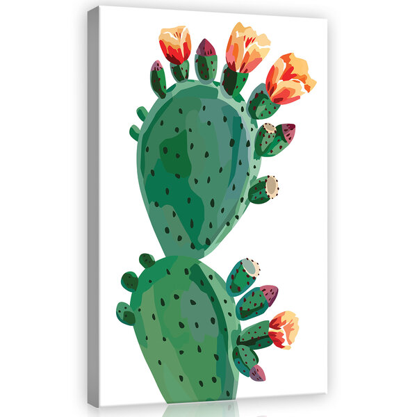 Cactus Canvas Schilderij PP11153O4