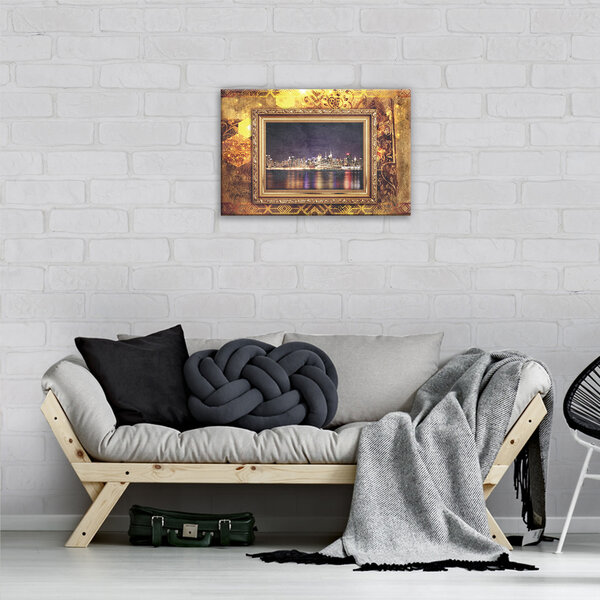 New York in frame Canvas Schilderij PP12272O4