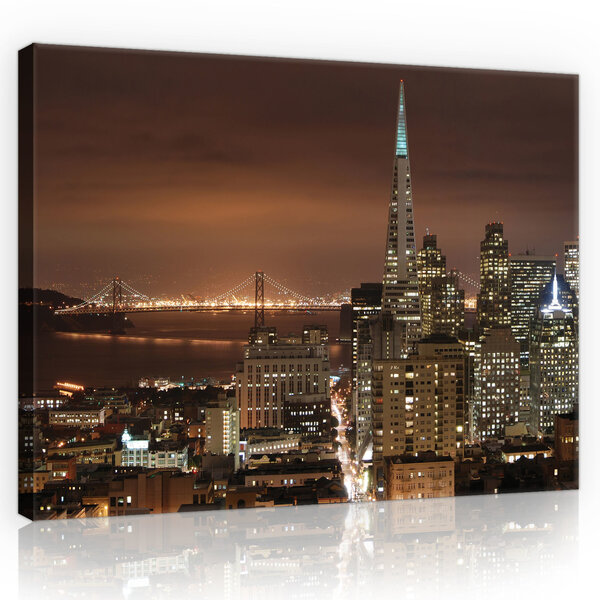 San Francisco Canvas Schilderij PP11575O4