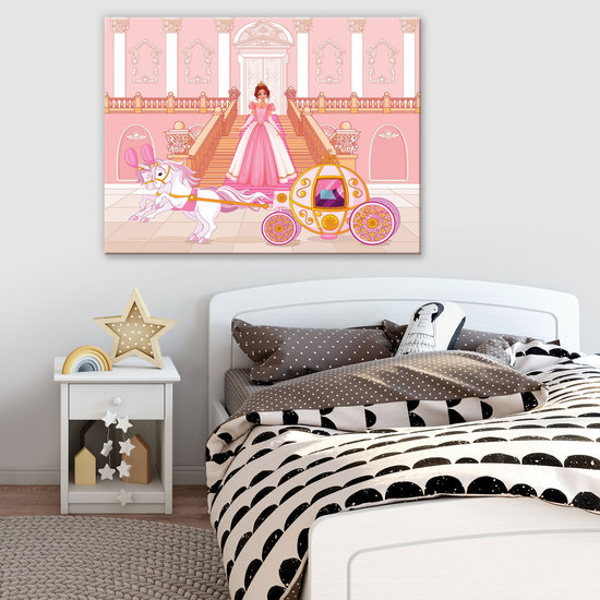 Princesses Canvas Schilderij PP12533O1