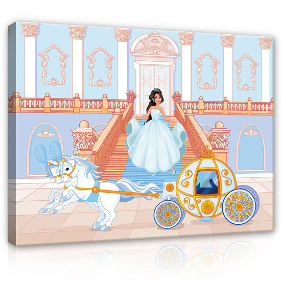 Princesses Canvas Schilderij PP12532O1