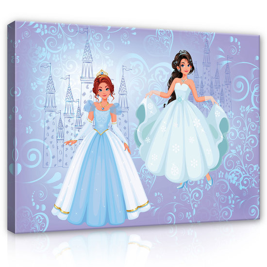 Princesses Canvas Schilderij PP12527O1