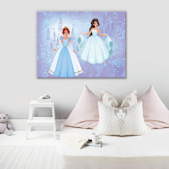 Princesses Canvas Schilderij PP12527O1