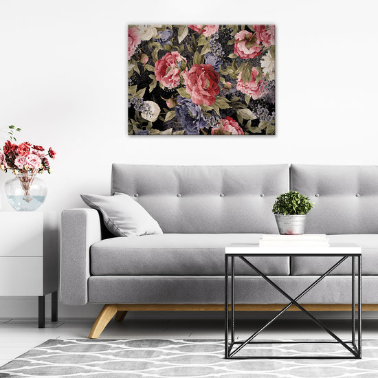 Flowers Peony Canvas Schilderij PP13545O1