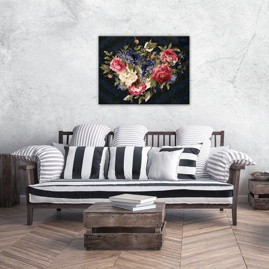 Bouquet Canvas Schilderij PP13541O1