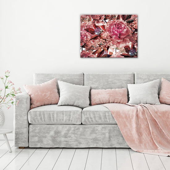 Flowers Art Canvas Schilderij PP13529O1