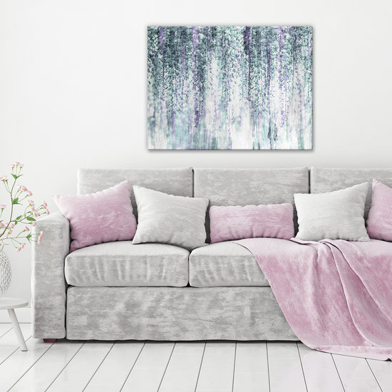 Wisteria Flowers Canvas Schilderij PP13521O1