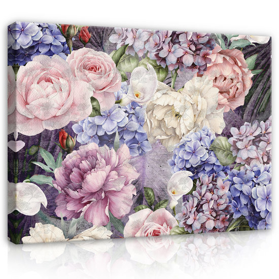 Flowers Rose Art Canvas Schilderij PP13515O1