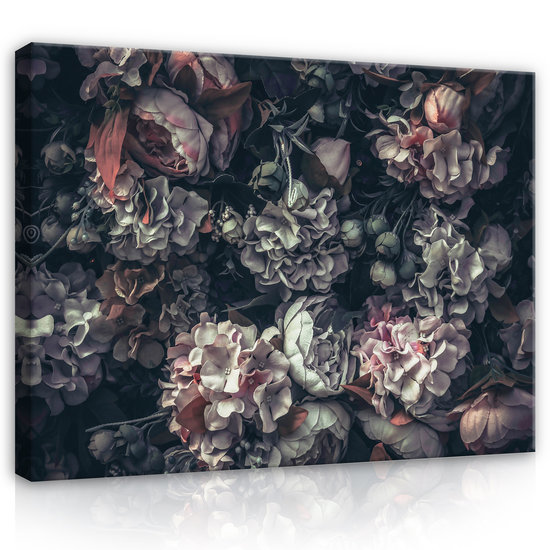 Flowers vintage Canvas Schilderij PP13571O1