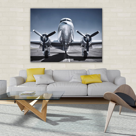 Airplane Canvas Schilderij PP12644O1