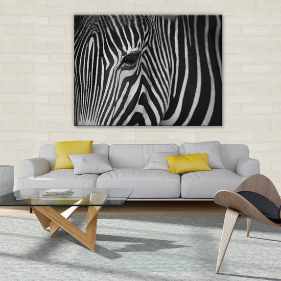 Zebra Canvas Schilderij PP12736O1