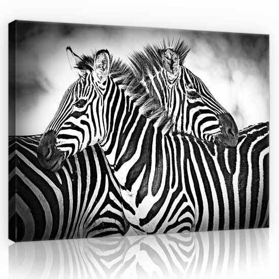 Zebras Canvas Schilderij PP10092O1