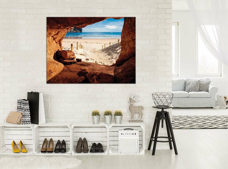 Canyon - Beach Canvas Schilderij PP10263O1