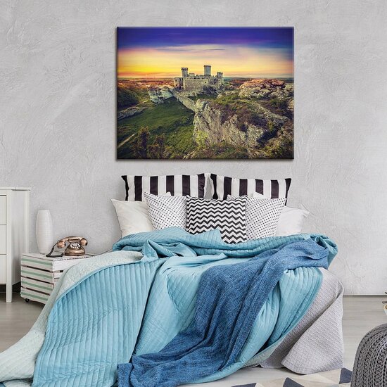 Castle Ruins Canvas Schilderij PP10615O1