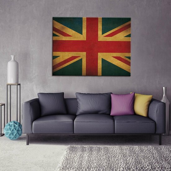 Flag of Great Britain Canvas Schilderij PP10677O1