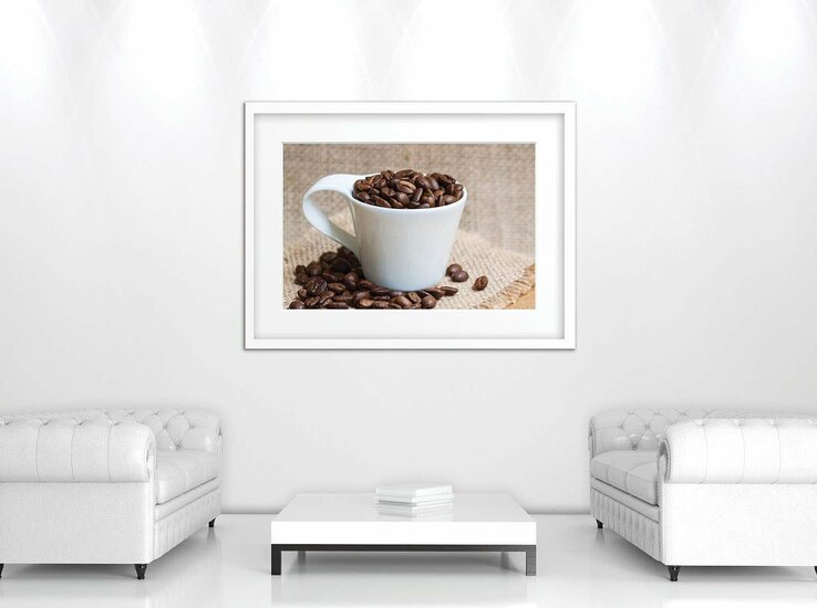 Coffee Beans Canvas Schilderij PP10882O1