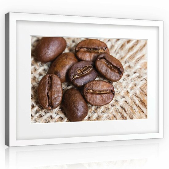 Coffee Beans Canvas Schilderij PP10883O1