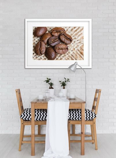 Coffee Beans Canvas Schilderij PP10883O1