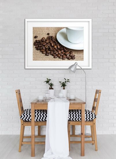 Coffee Beans Canvas Schilderij PP10884O1