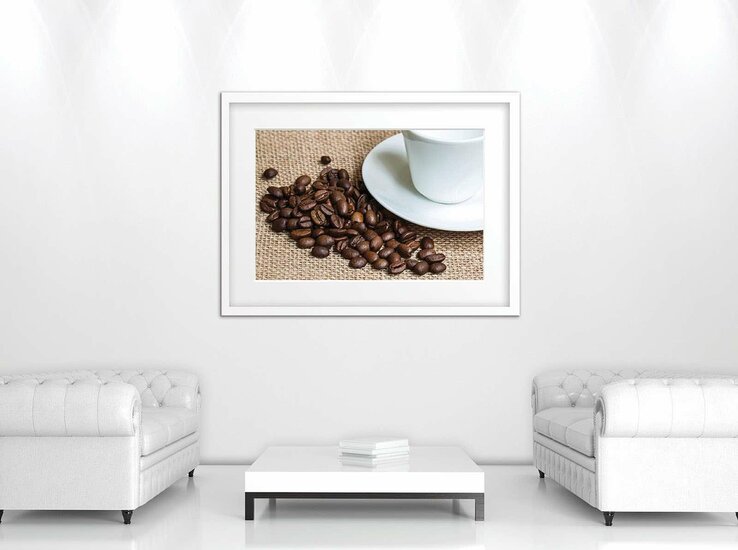 Coffee Beans Canvas Schilderij PP10884O1