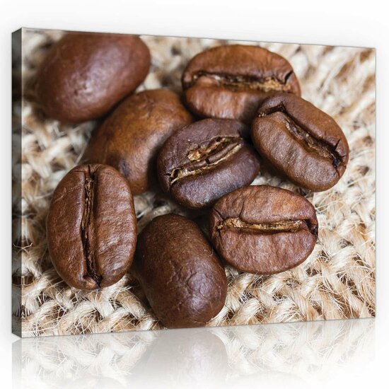 Coffee beans Canvas Schilderij PP10888O1