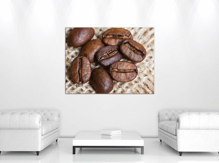 Coffee beans Canvas Schilderij PP10888O1