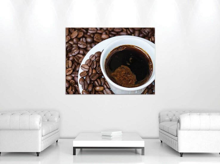 Coffee Beans Canvas Schilderij PP10890O1