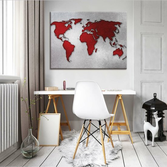 Maps Canvas Schilderij PP10893O1