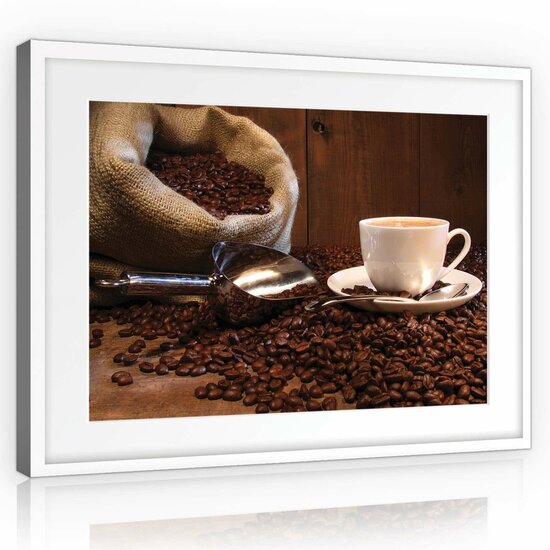 Coffee Beans Canvas Schilderij PP10916O1