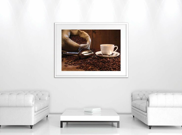 Coffee Beans Canvas Schilderij PP10916O1