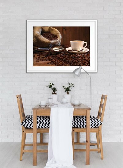 Coffee Beans Canvas Schilderij PP10916O1