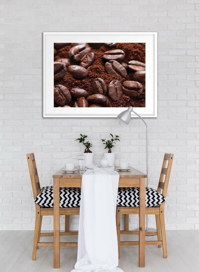 Coffee beans Canvas Schilderij PP10917O1