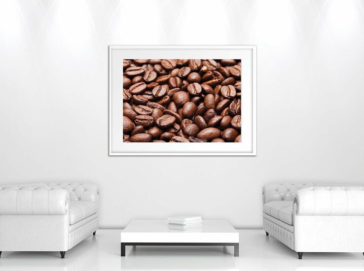 Coffee beans Canvas Schilderij PP10919O1