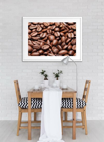 Coffee beans Canvas Schilderij PP10919O1