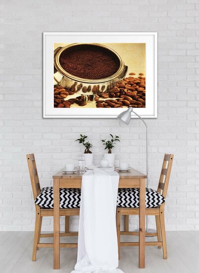 Coffee beans Canvas Schilderij PP10925O1