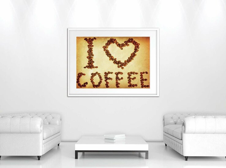 Coffee beans Canvas Schilderij PP10926O1