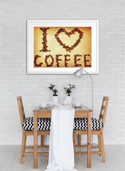 Coffee beans Canvas Schilderij PP10926O1