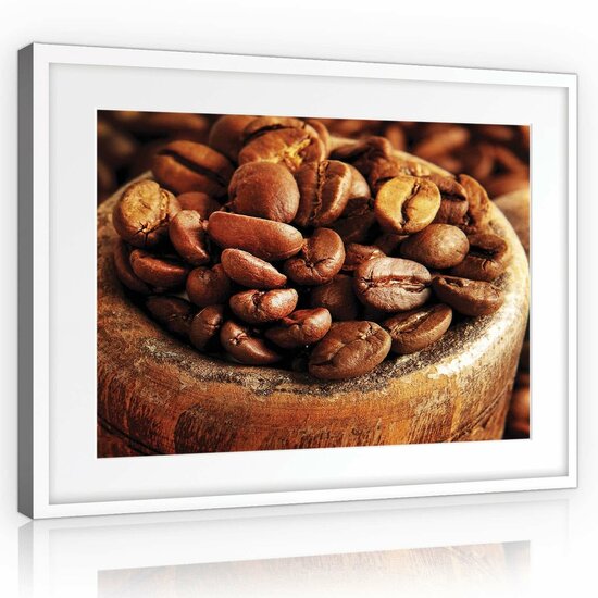 Coffee beans Canvas Schilderij PP10928O1