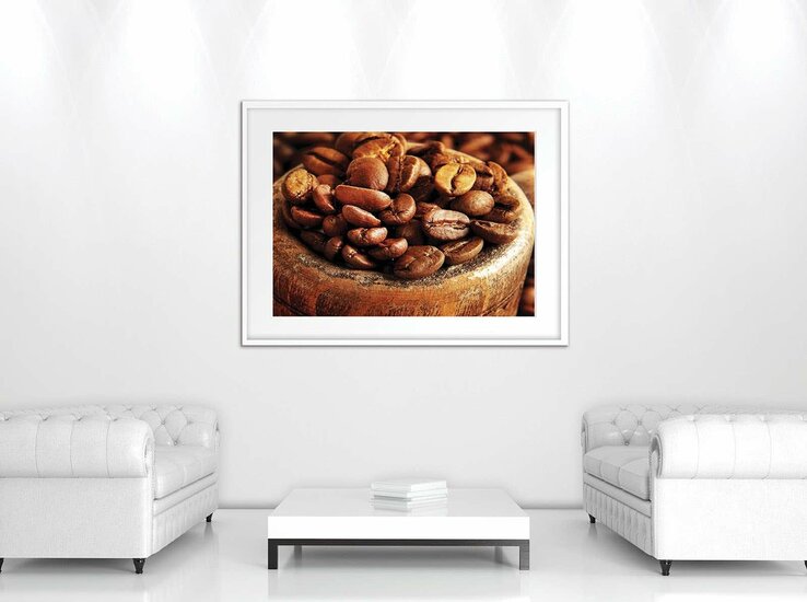 Coffee beans Canvas Schilderij PP10928O1