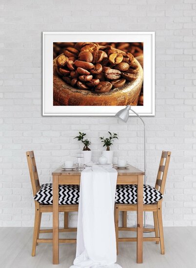 Coffee beans Canvas Schilderij PP10928O1