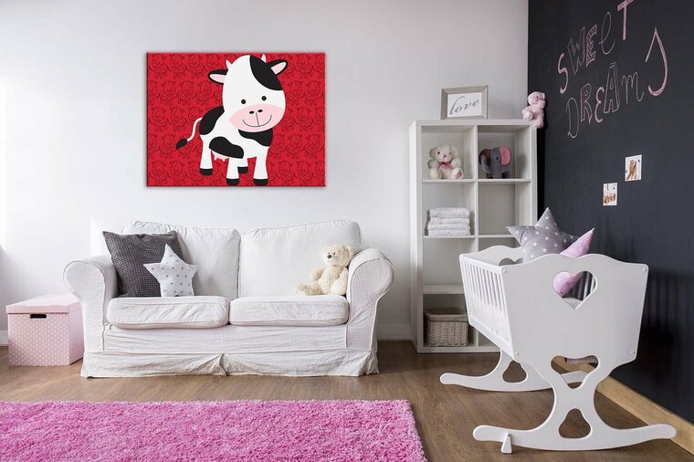 Cow Canvas Schilderij PP10984O1