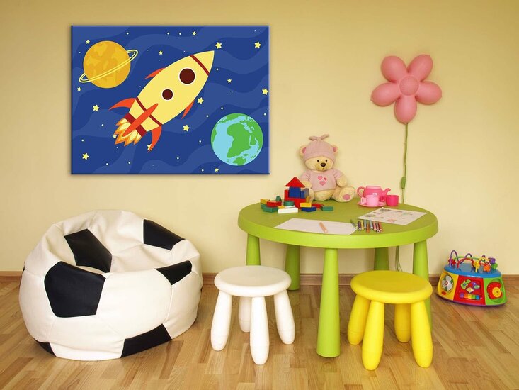 Rocket Canvas Schilderij PP10988O1