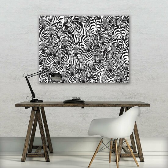 Zebra Canvas Schilderij PP11042O1