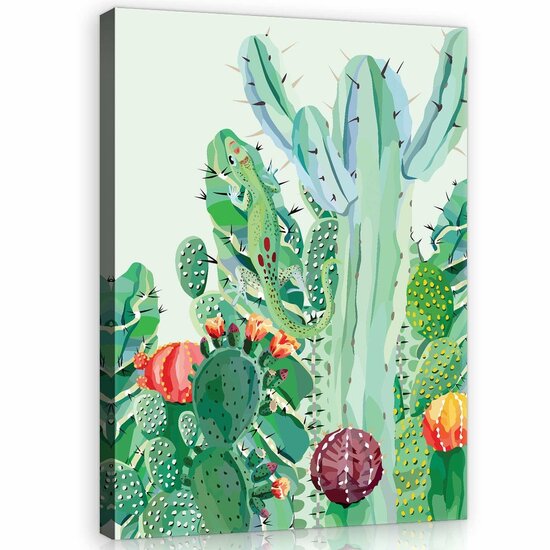 Cactus Canvas Schilderij PP11140O1