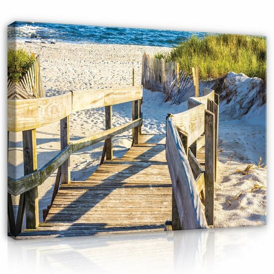 Beach Canvas Schilderij PP498O1