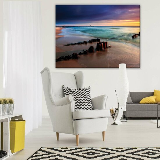 Beach Canvas Schilderij PP422O1