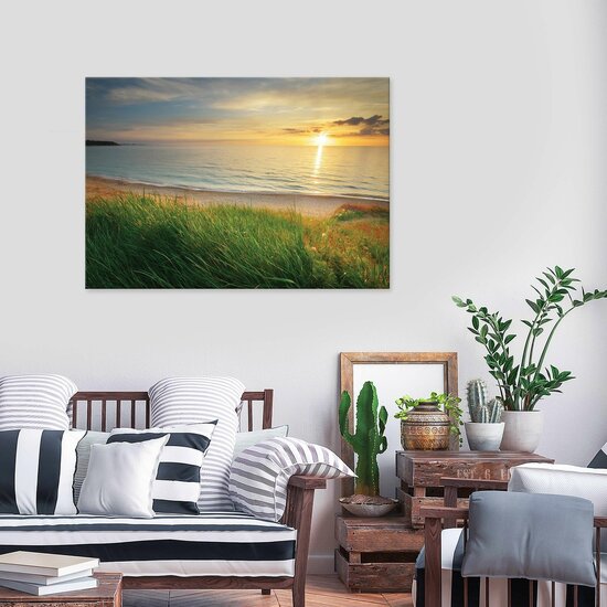 Landscape nature beach sea Canvas Schilderij PP14625O1