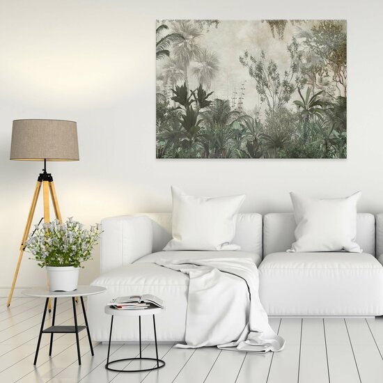 Nature forest jungle green Canvas Schilderij PP14526O1